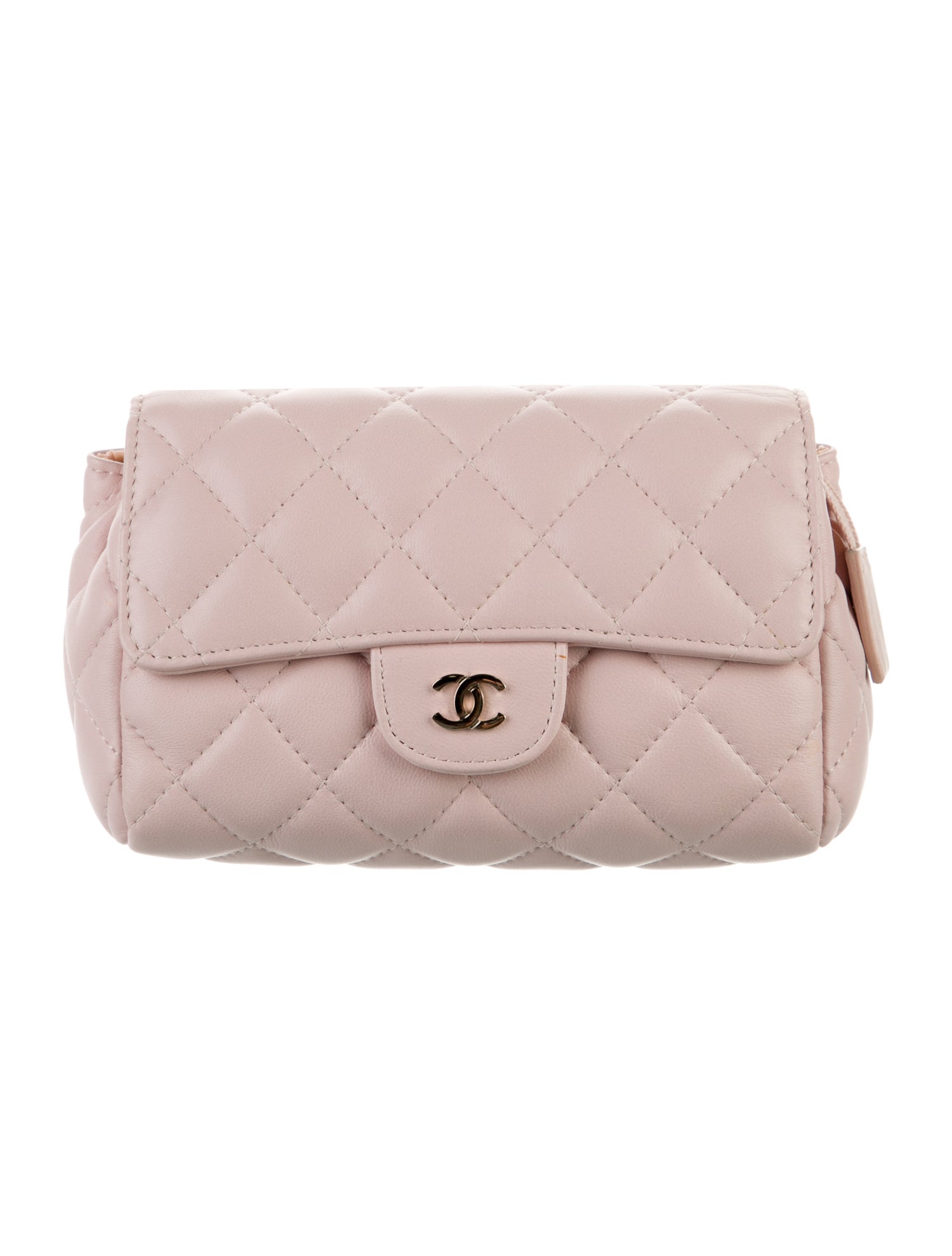Chanel Quilted Flap Cosmetic Case