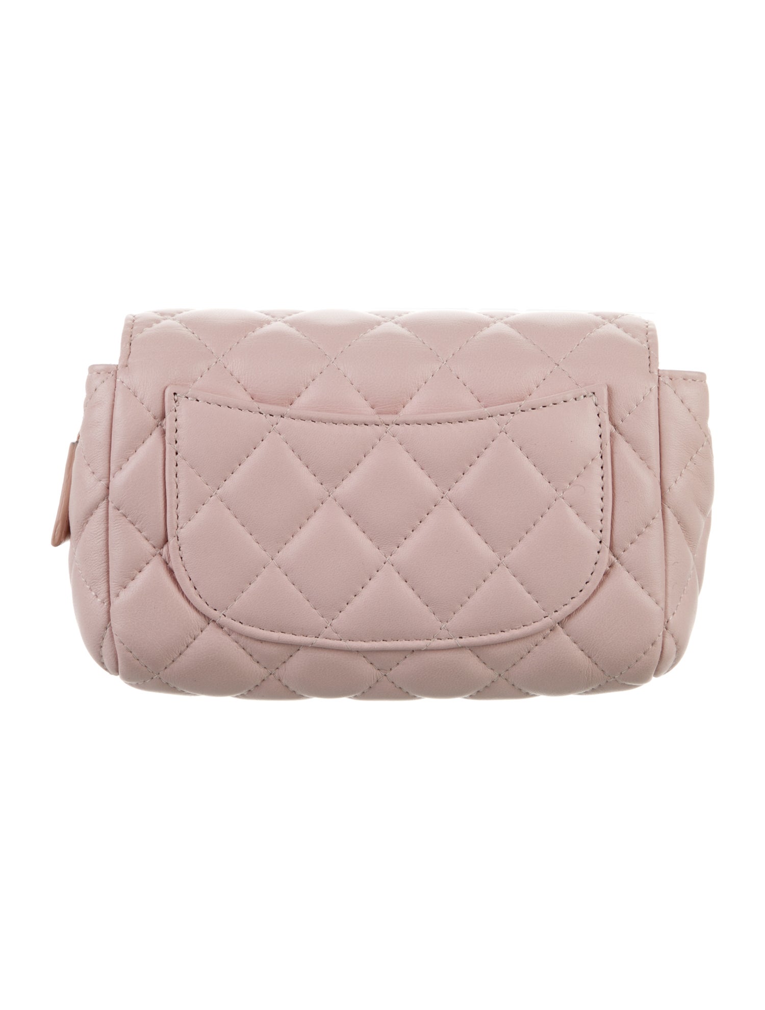 Chanel Quilted Flap Cosmetic Case