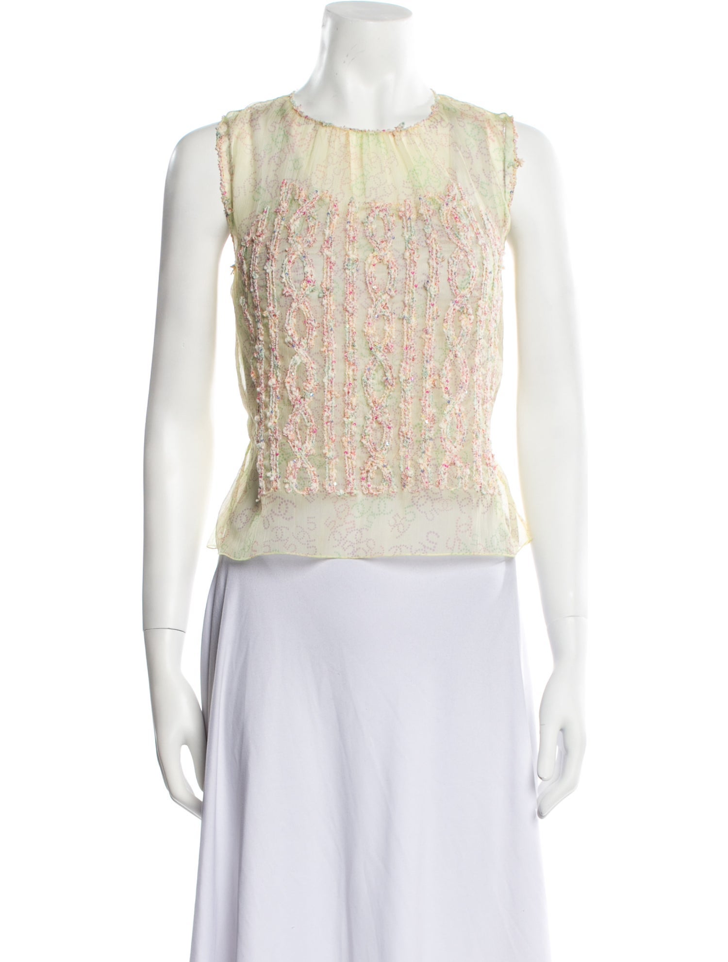 Chanel Vintage 2006 Crop Top