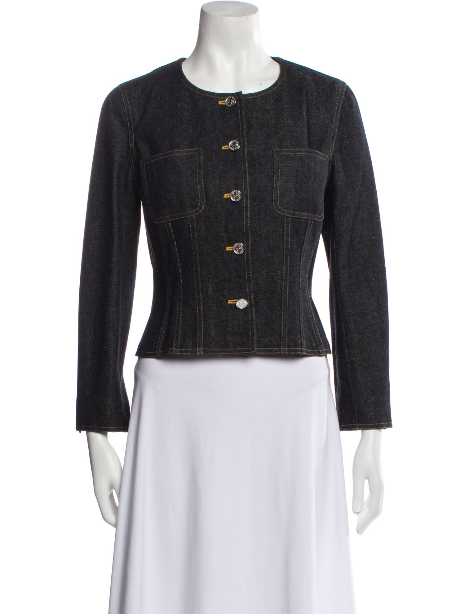 Chanel Vintage 1996 Denim Jacket w/ Tags