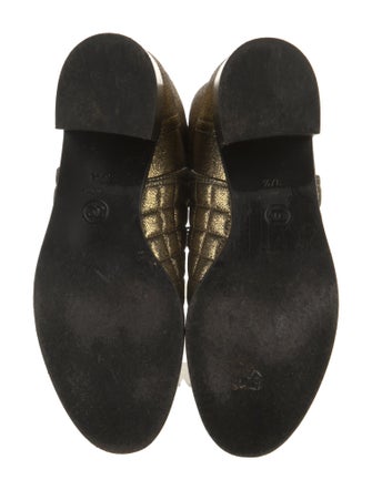 Chanel 2022 Interlocking CC Logo Moto Boots