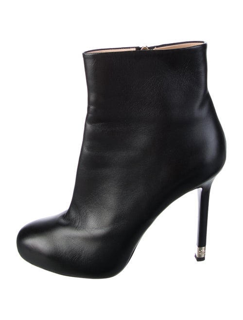 Chanel 2015 Interlocking CC Logo Boots