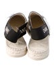 Chanel Interlocking CC Logo Leather Espadrilles
