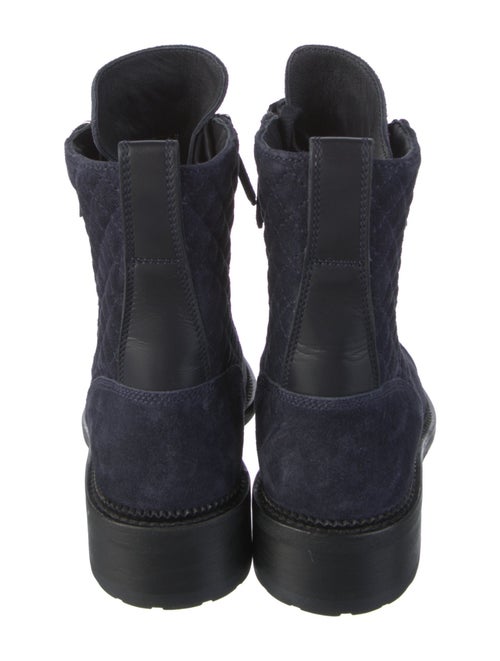 Chanel 2018 Interlocking CC Logo Combat Boots