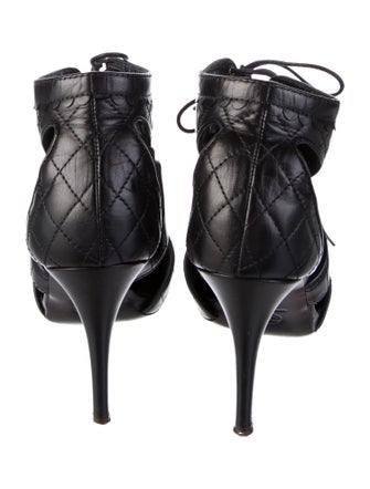 Chanel 2013 Interlocking CC Logo T-Strap Pumps