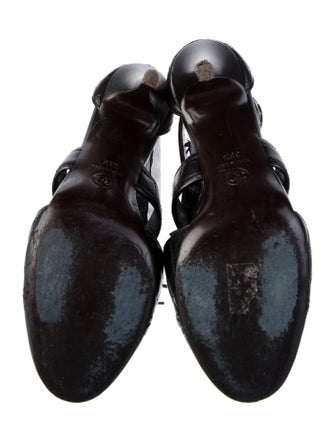 Chanel 2013 Interlocking CC Logo T-Strap Pumps