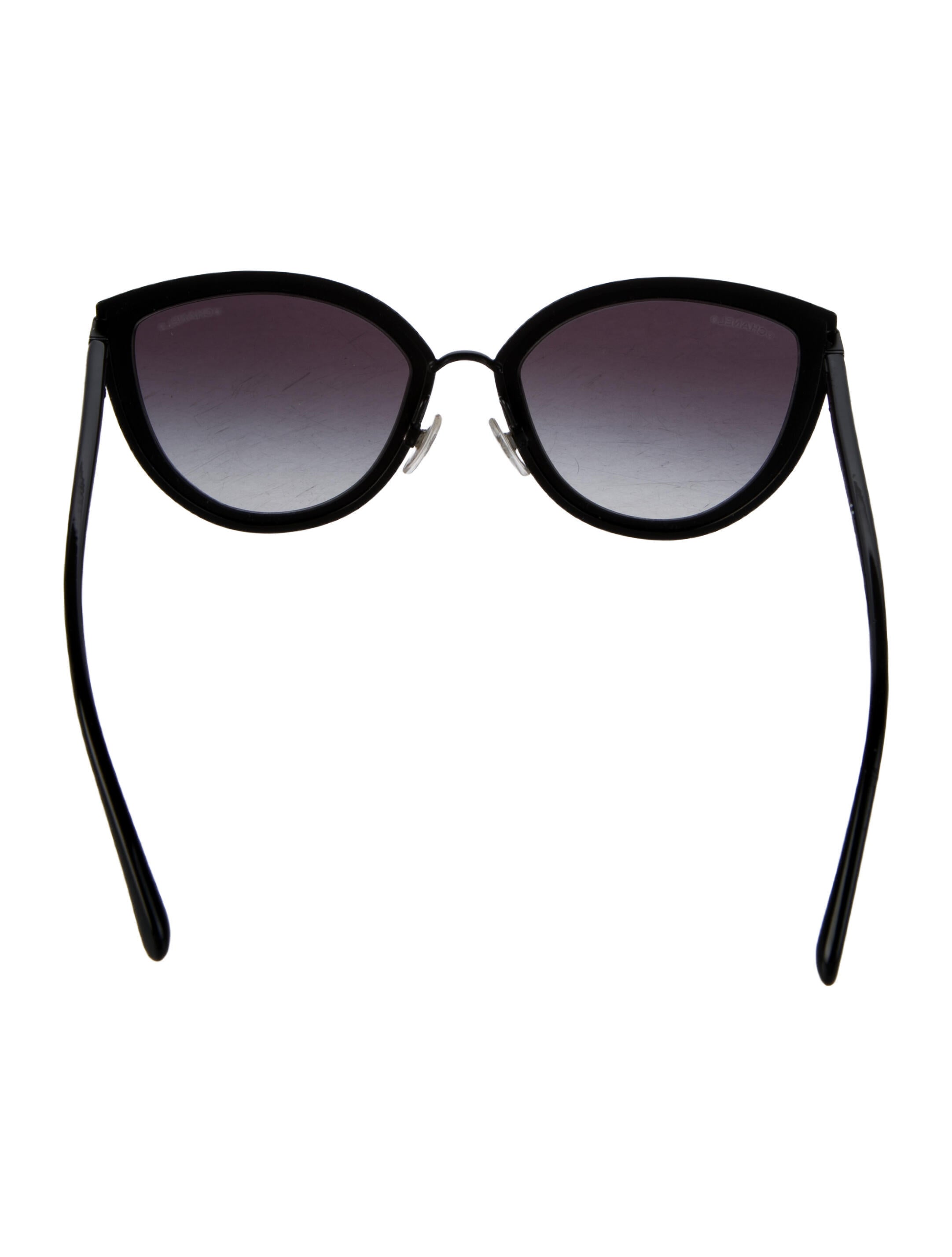 Chanel Cat-Eye Tinted Sunglasses