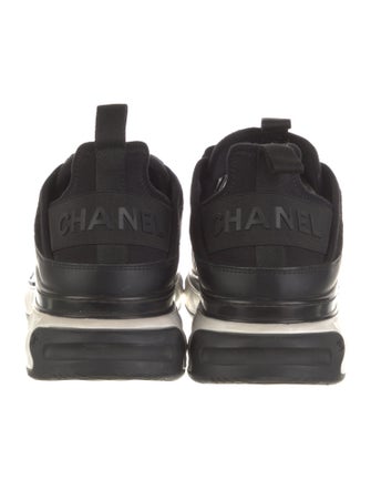 Chanel Interlocking CC Logo Neoprene Sneakers