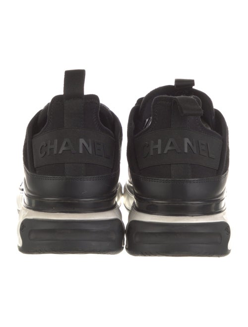 Chanel Interlocking CC Logo Neoprene Sneakers