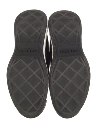 Chanel Interlocking CC Logo Neoprene Sneakers