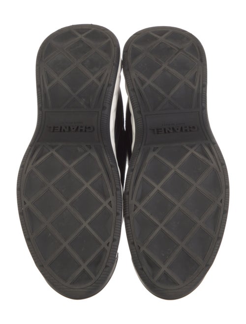 Chanel Interlocking CC Logo Neoprene Sneakers