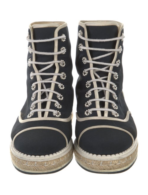 Chanel 2016 Interlocking CC Logo Espadrilles