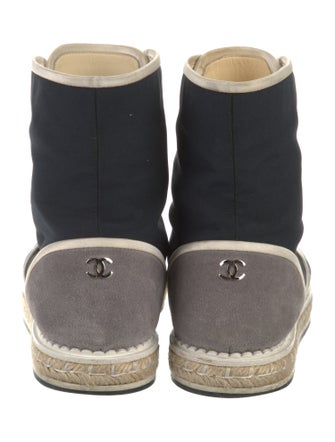 Chanel 2016 Interlocking CC Logo Espadrilles