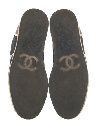 Chanel 2016 Interlocking CC Logo Espadrilles
