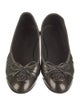 Chanel Interlocking CC Logo Patent Leather Ballet Flats