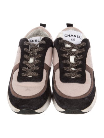 Chanel Interlocking CC Logo Sneakers