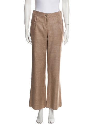 Chanel Pants Vintage Wide Leg Us8, Fr40 | M