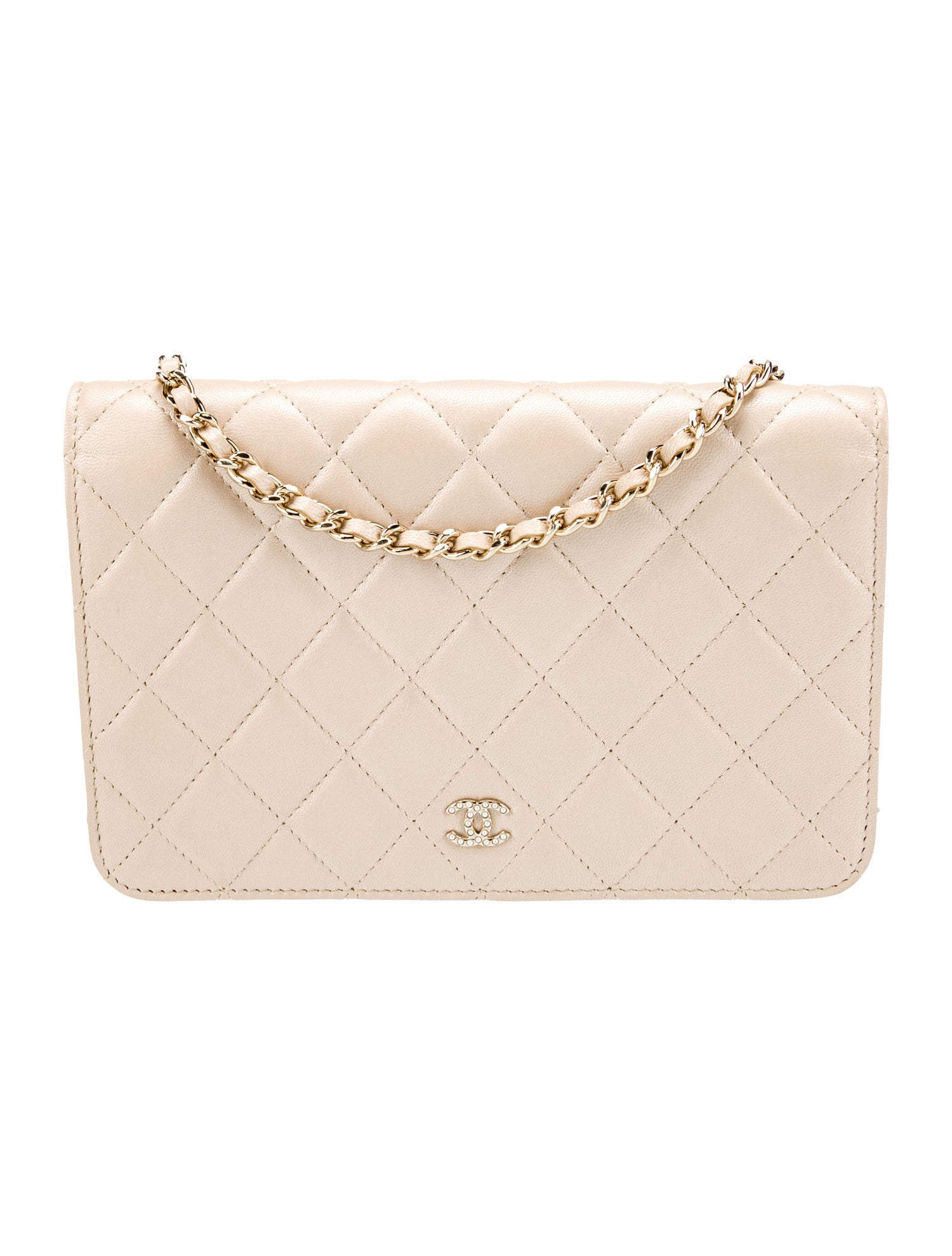Chanel Pearl Classic Wallet on Chain