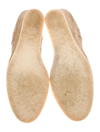 Chanel 2015 Interlocking CC Logo Lace-Up Boots