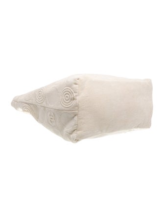 Chanel Terry Cloth CC Beach Towel Tote Set