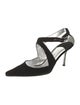 Chanel 2005 Interlocking CC Logo T-Strap Pumps