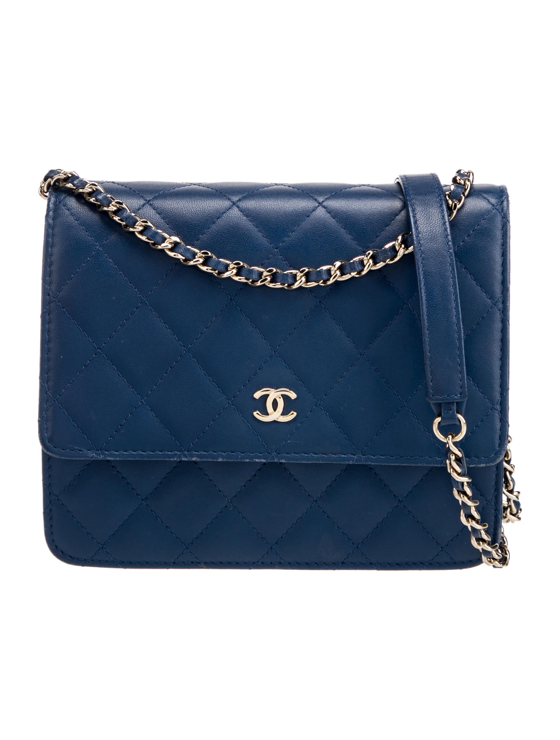 Chanel Square Classic Wallet On Chain