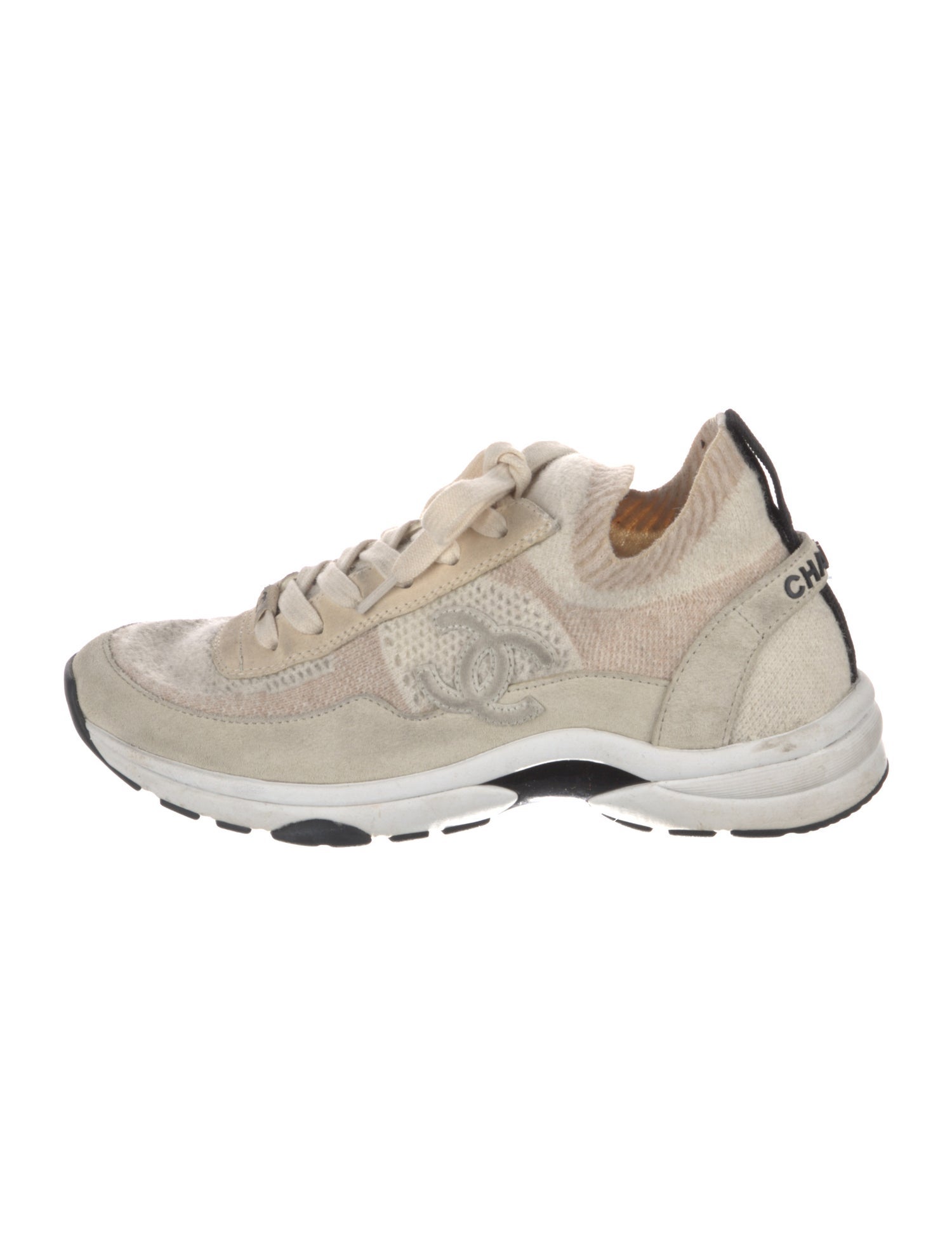 Chanel 2023 Interlocking CC Logo Sneakers