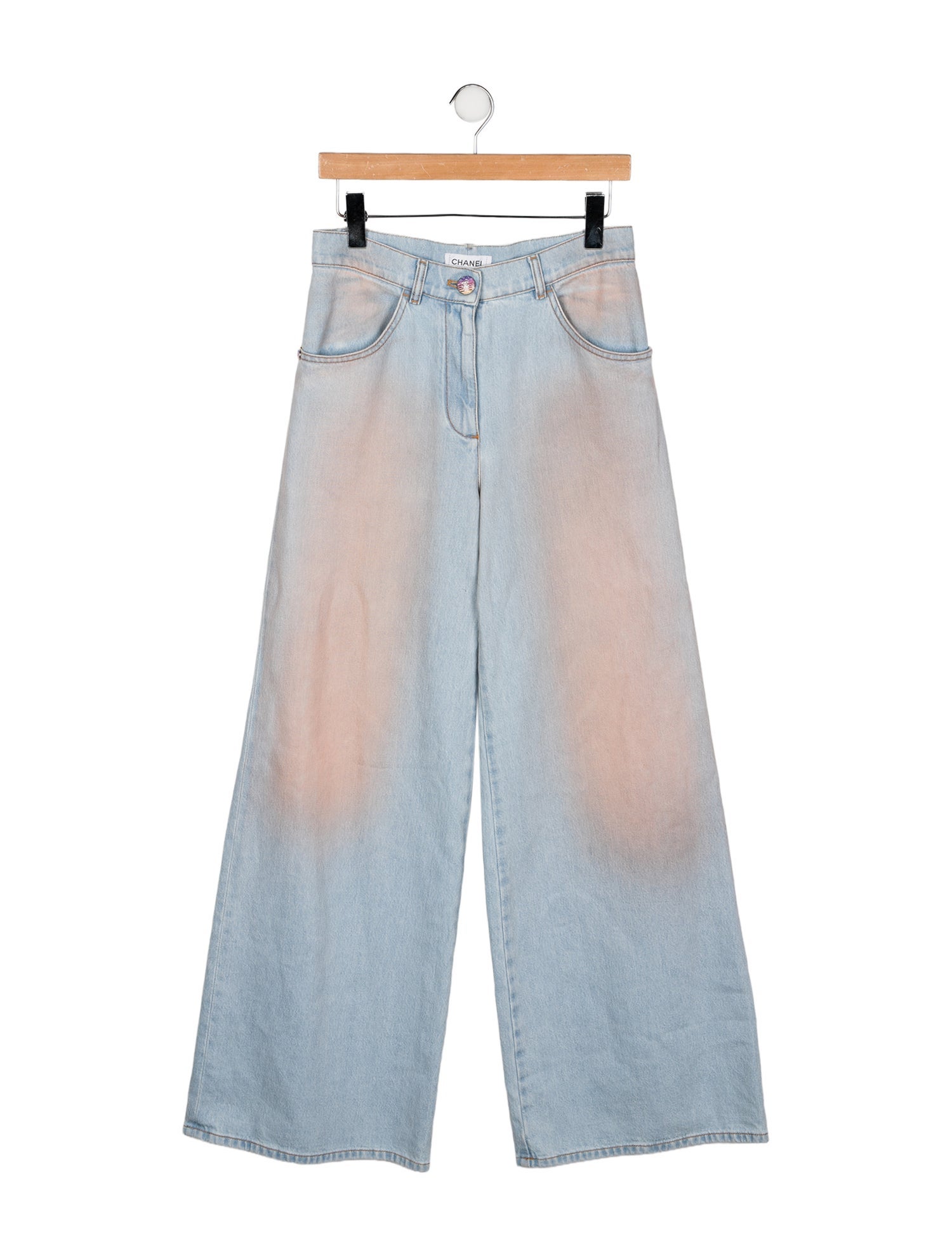 Chanel 2024 Wide Leg Jeans w/ Tags