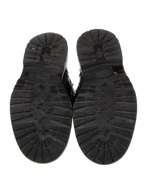 Chanel 2016 Interlocking CC Logo Combat Boots