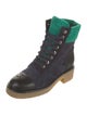 Chanel 2020 Interlocking CC Logo Combat Boots