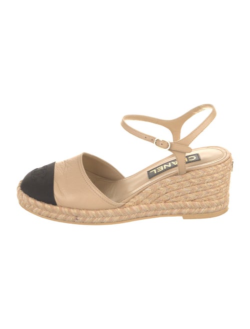 Chanel 2023 Interlocking CC Logo Espadrilles