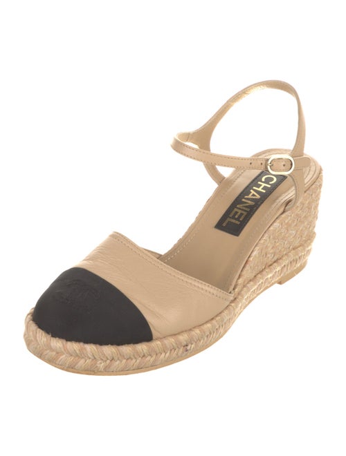 Chanel 2023 Interlocking CC Logo Espadrilles