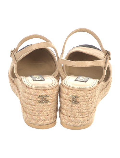 Chanel 2023 Interlocking CC Logo Espadrilles