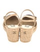 Chanel 2023 Interlocking CC Logo Espadrilles