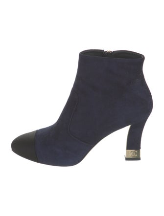 Chanel 2020 Interlocking CC Logo Boots