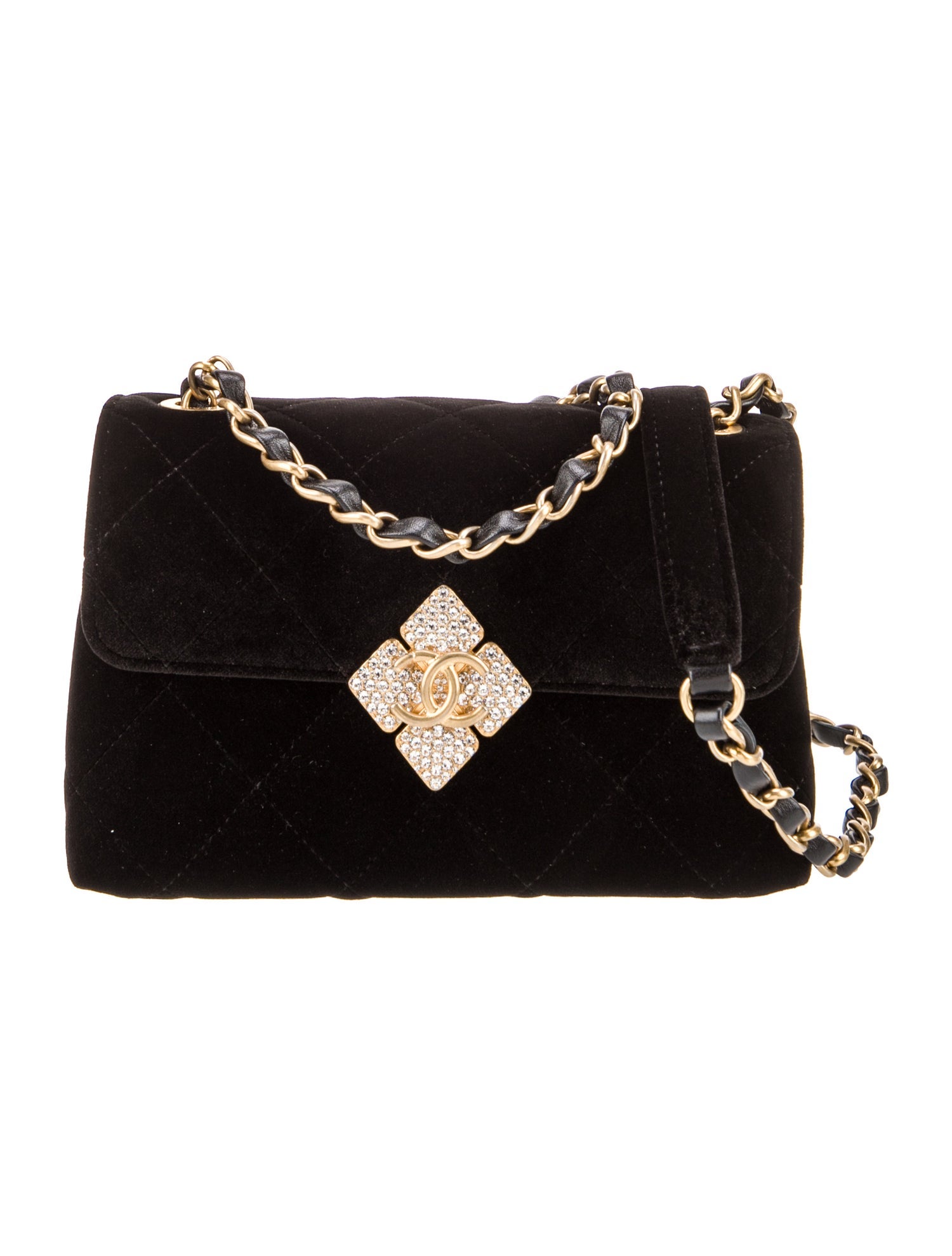 Chanel Paris-Chateau de Chenonceau Diamond Lock Flap Bag