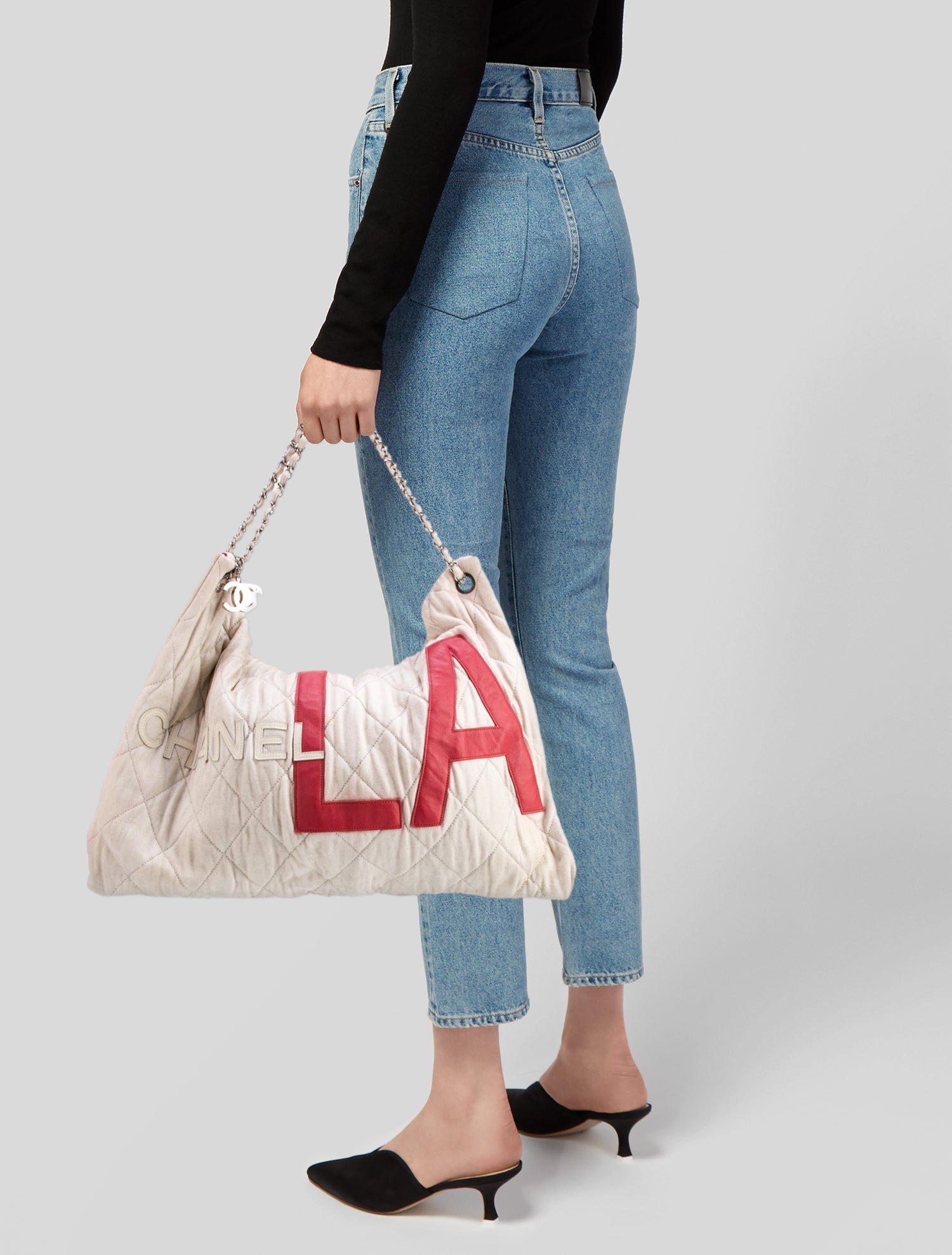 Salvatore Ferragamo Raffia Shoulder Bag - Neutrals Totes