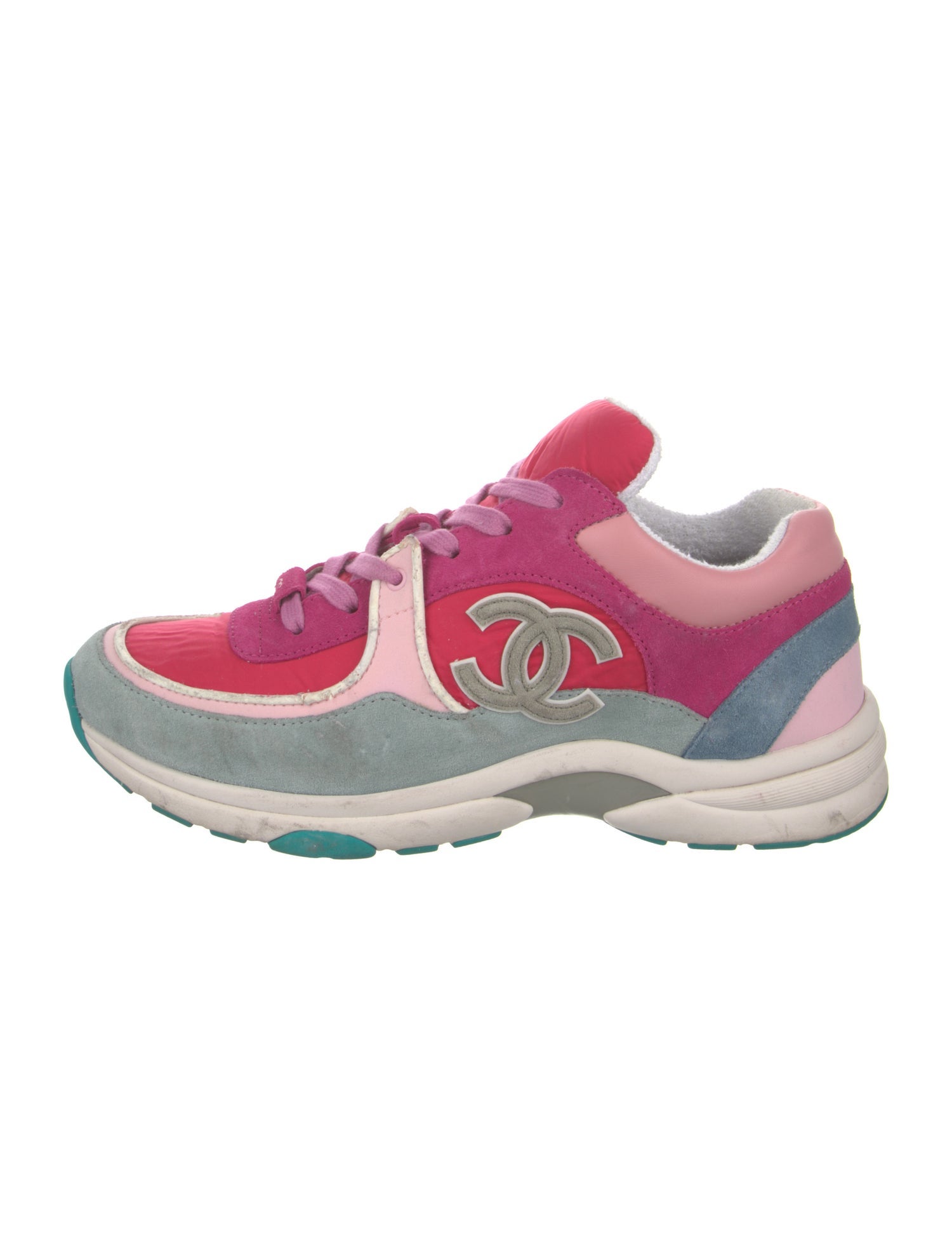 Chanel 2020 Interlocking CC Logo Chunky Sneakers