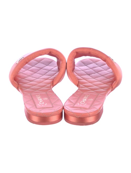 Chanel 2022 Interlocking CC Logo Slides