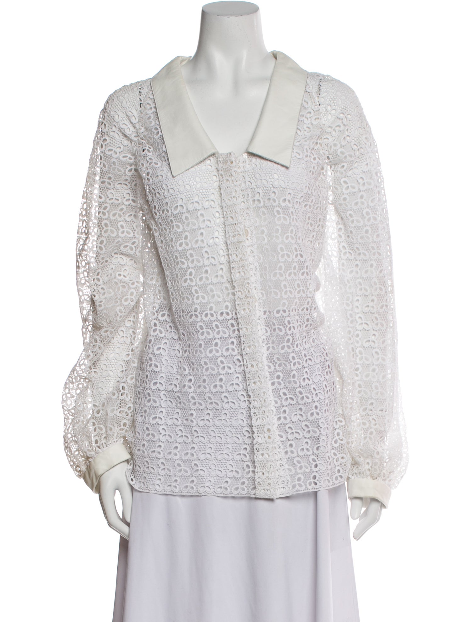 Chanel 2018 Paris-Greece Button-Up Top