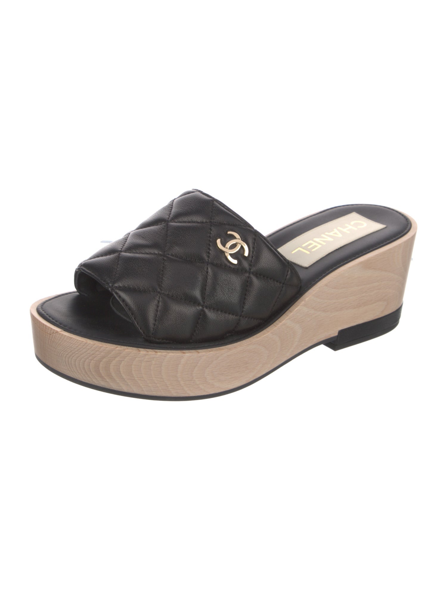 Chanel 2019 Interlocking CC Logo Slides