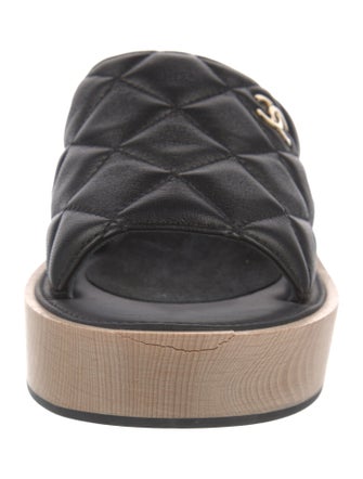 Chanel 2019 Interlocking CC Logo Slides