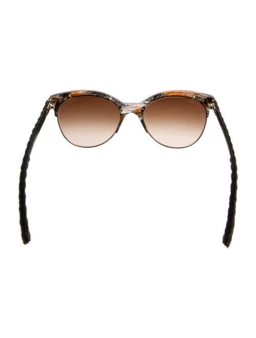 Chanel Interlocking CC Logo Oversize Sunglasses
