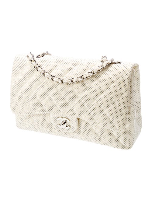 Chanel Jumbo Perforated Classic Single Flap Bag