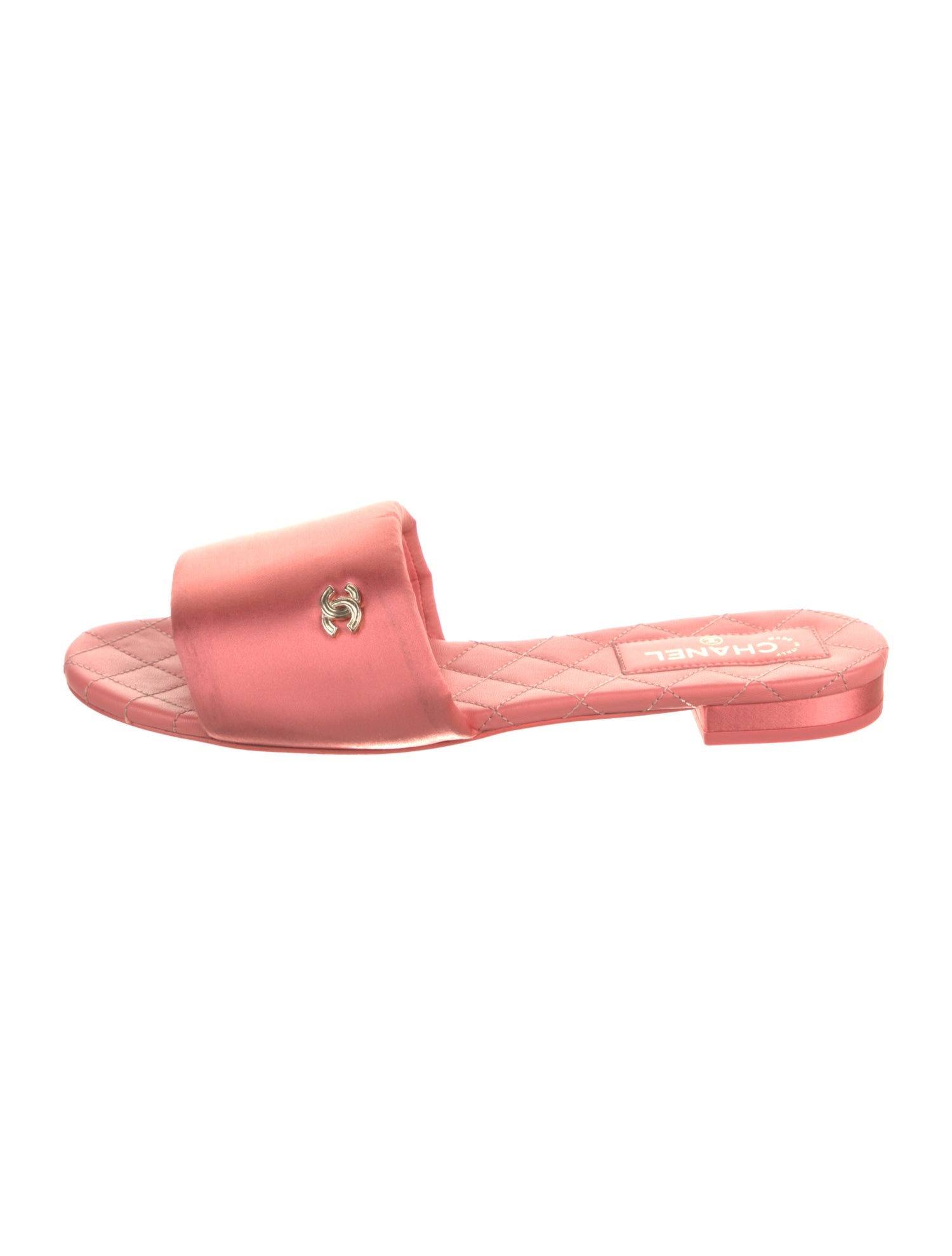 Chanel 2022 Interlocking CC Logo Slides