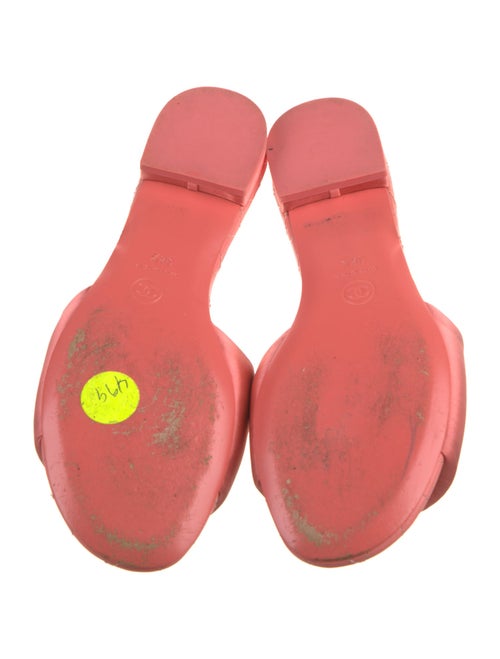 Chanel 2022 Interlocking CC Logo Slides