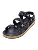 Chanel 2023 Interlocking CC Logo Slingback Sandals
