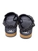 Chanel 2023 Interlocking CC Logo Slingback Sandals