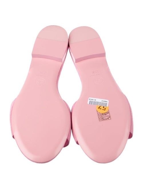 Chanel 2024 Interlocking CC Logo Slides