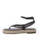 Chanel 2021 Interlocking CC Logo Espadrilles